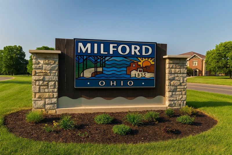 Driveway Lighting Installation in Milford, OH