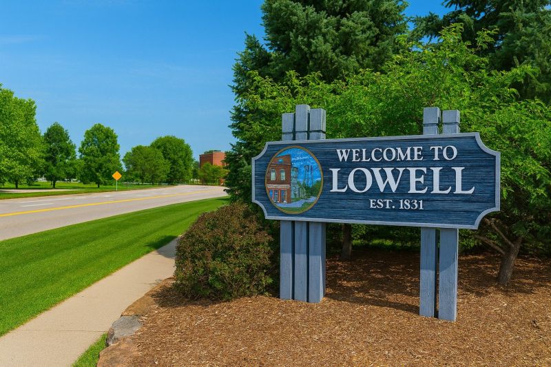 Driveway Lighting Installation in Lowell, MI