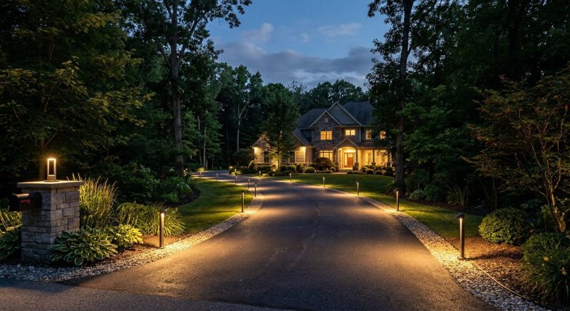 Driveway Lighting Installation in Utah County, UT