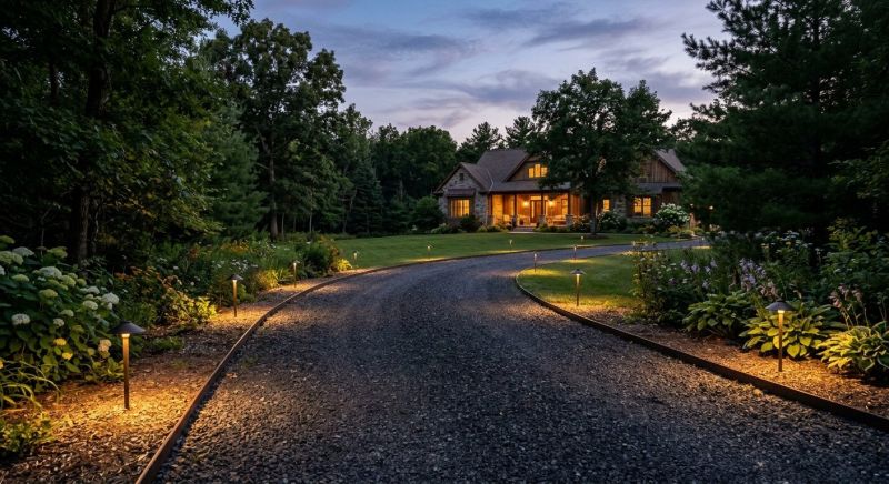 Driveway Lighting Installation in Kansas City, MO