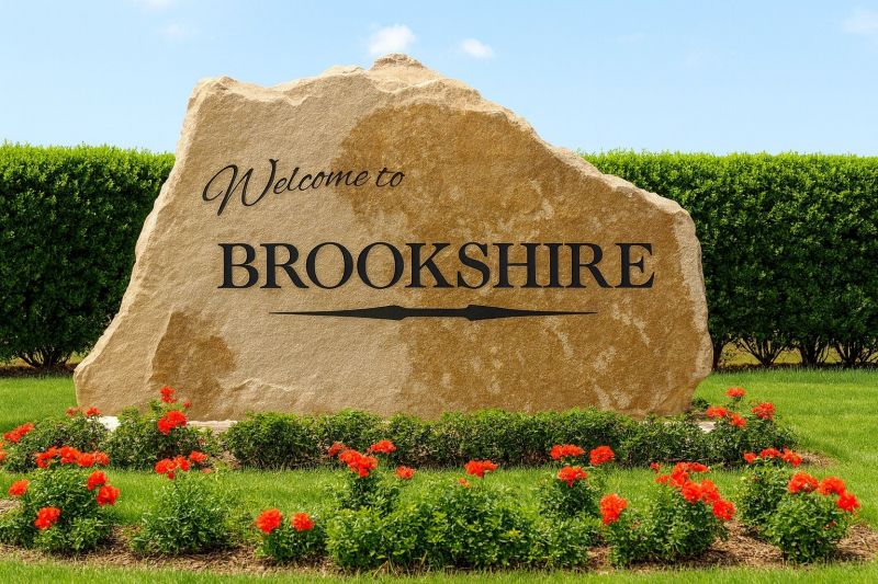 Landscape Lighting Installation in Brookshire, TX