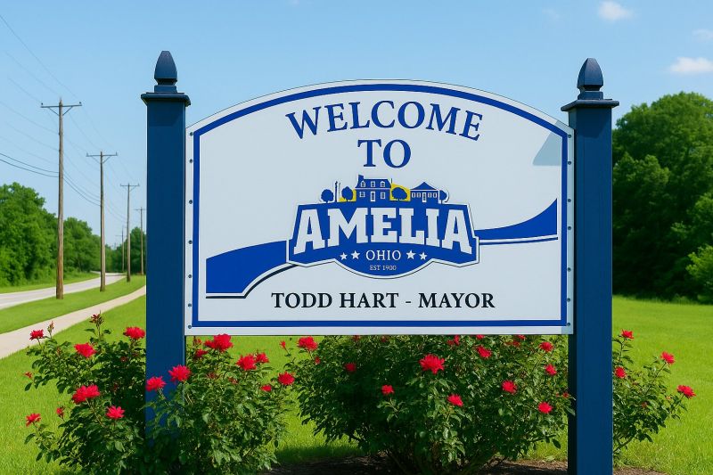 Landscape Lighting Installation in Amelia, OH
