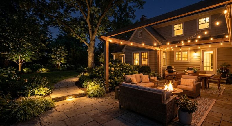 Backyard Lighting Service in Kansas City, MO