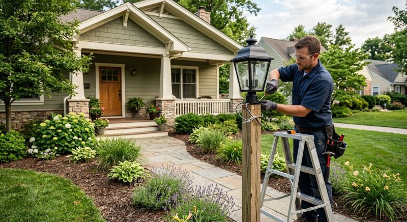 Backyard Lighting Service in Littleton, CO