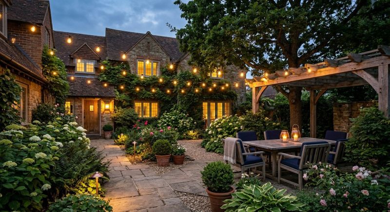 Courtyard Light Installation in Littleton, CO