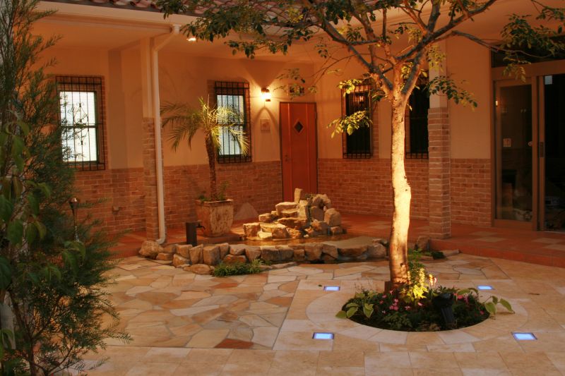 Courtyard Light Installation in Littleton, CO