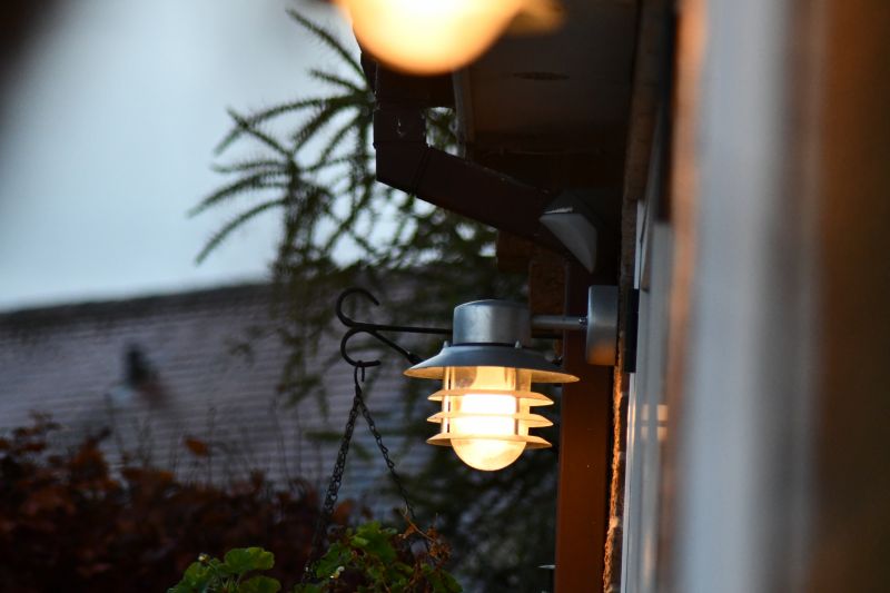 Courtyard Light Installation in Kansas City, KS