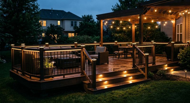 Deck Lights Installation in Pasadena, CA
