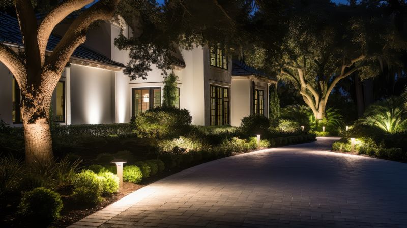 Driveway Lighting Installation