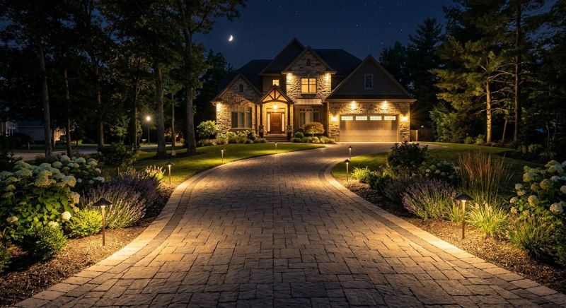 Driveway Lighting Installation in Utah County, UT