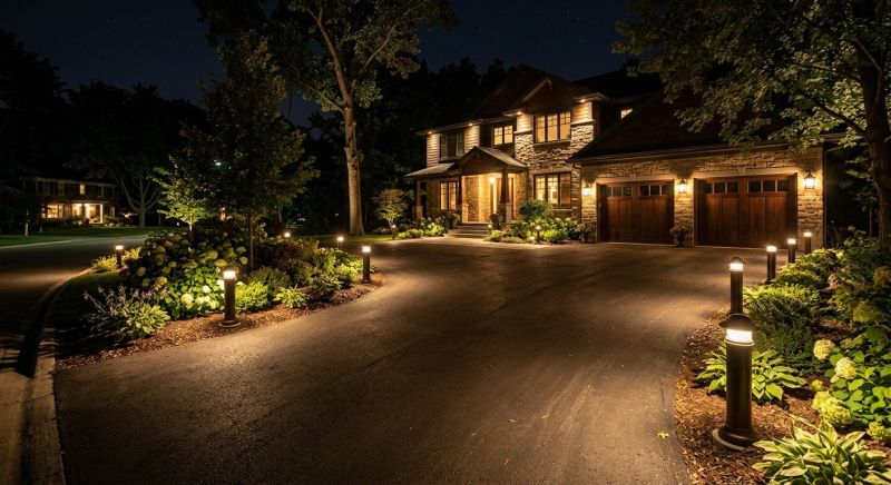Driveway Lighting Installation in Utah County, UT