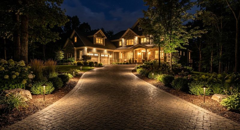 Driveway Lighting Installation in Denver, CO