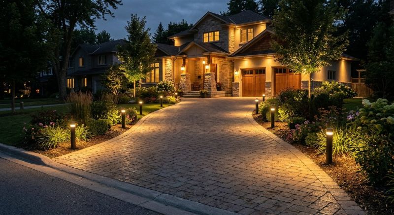 Driveway Lighting Installation in Littleton, CO