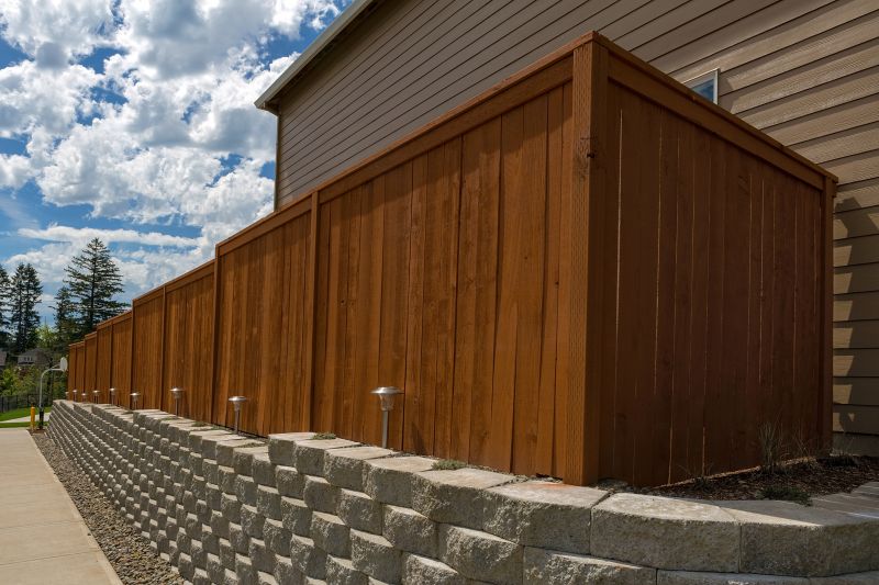 Fence Lighting Installation