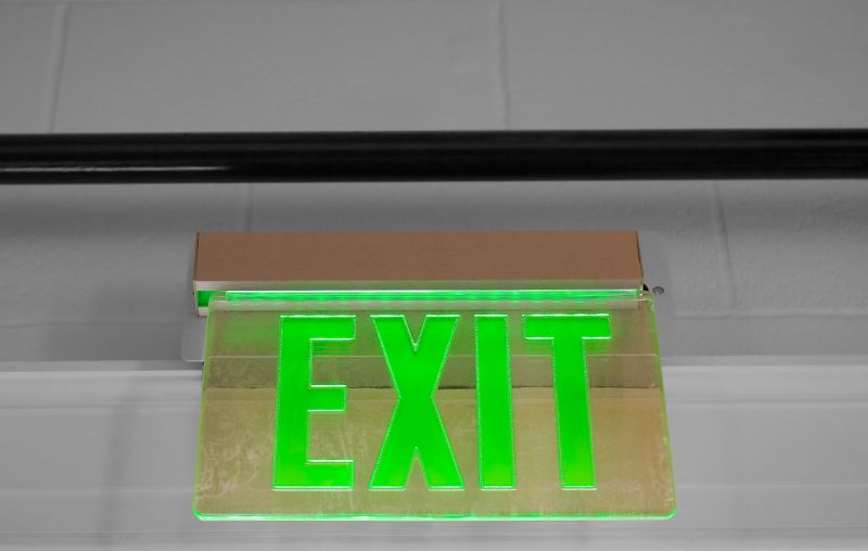 Fire Exit Sign Installation in Alpharetta, GA