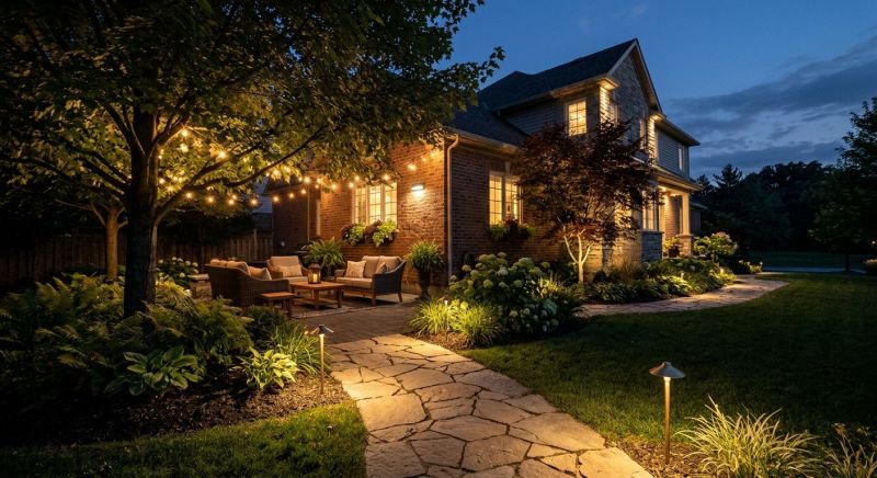 Landscape Lighting Installation in Orem, UT