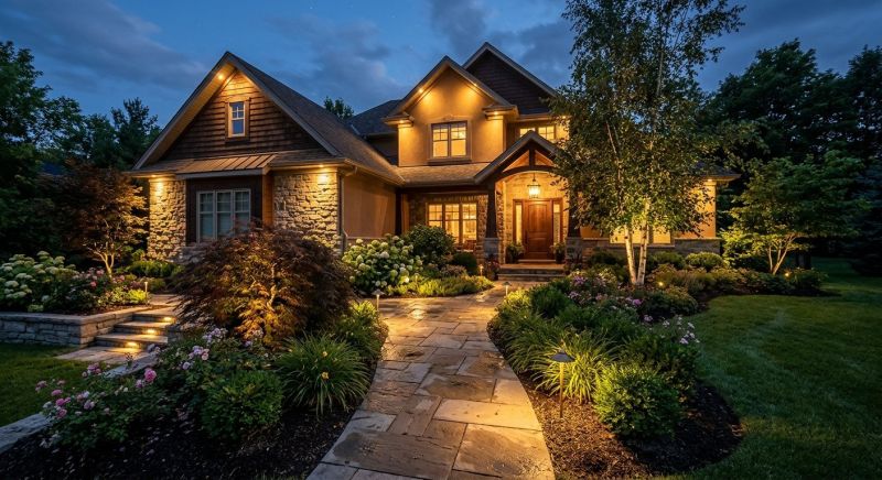Landscape Lighting Installation in Overland Park, KS