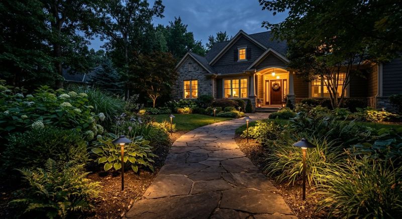 Pathway Lights Installation in Overland Park, KS