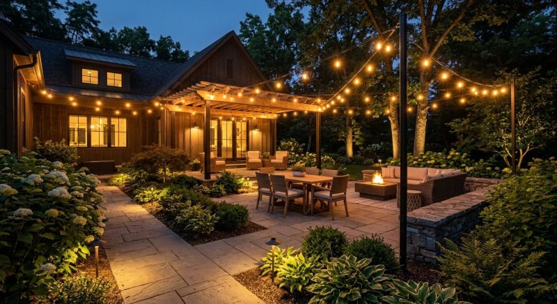 Patio Lights Installation in Utah County, UT