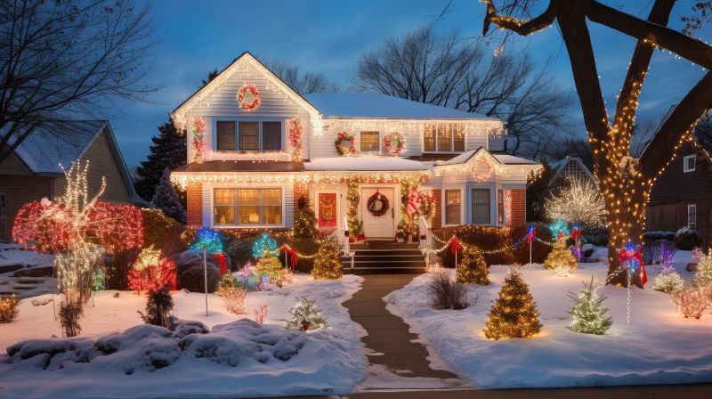 Xmas Lights Installation in Olathe, KS